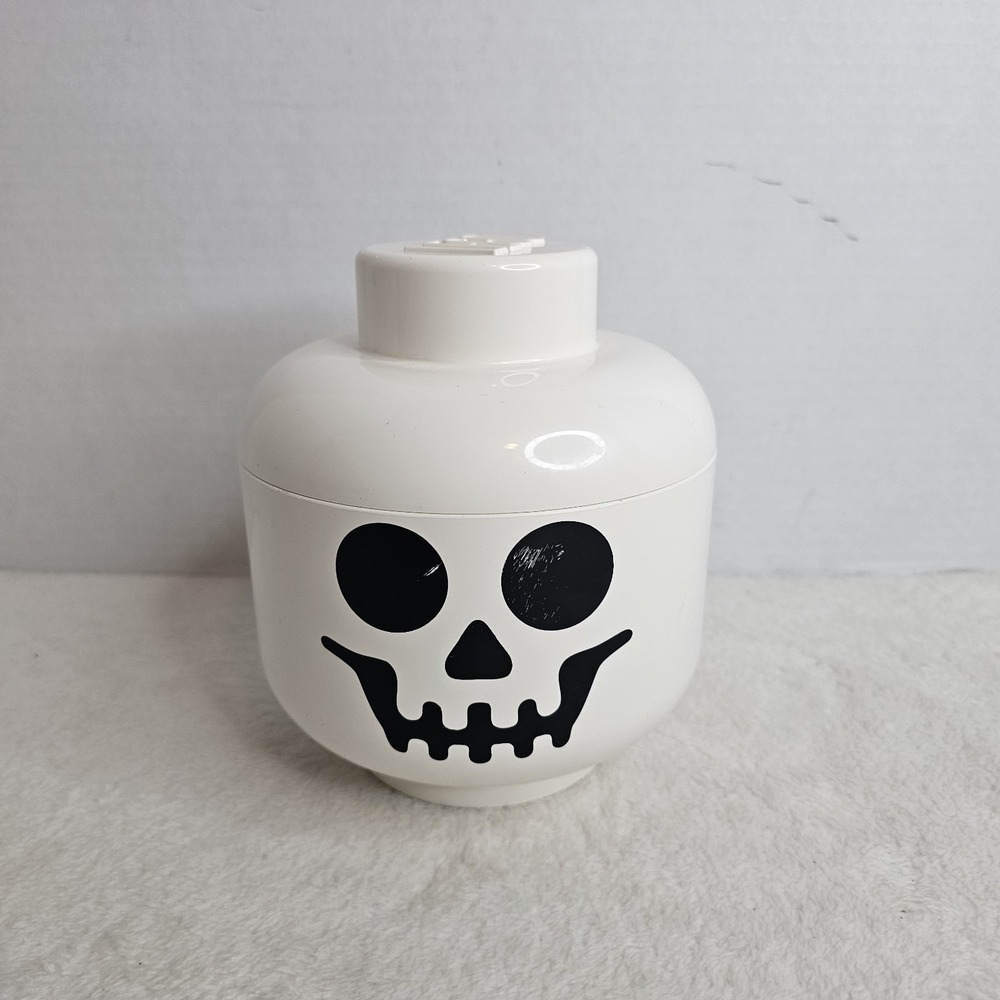 LEGO Official Large Skull Skeleton Storage Head Pre-owned